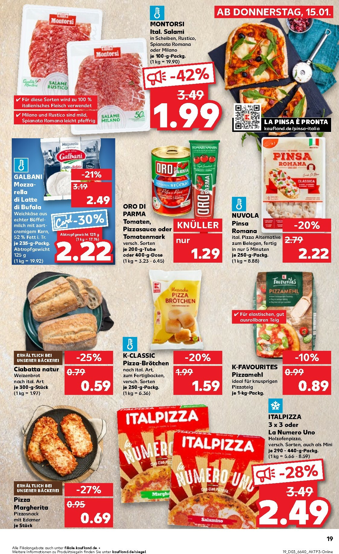 kaufland - Kaufland - Wochenstart-Prospekt gültig vom 19.01. bis 21.01. - page: 19