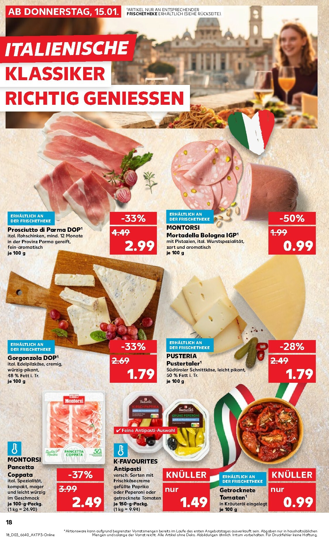 kaufland - Kaufland - Wochenstart-Prospekt gültig vom 19.01. bis 21.01. - page: 18