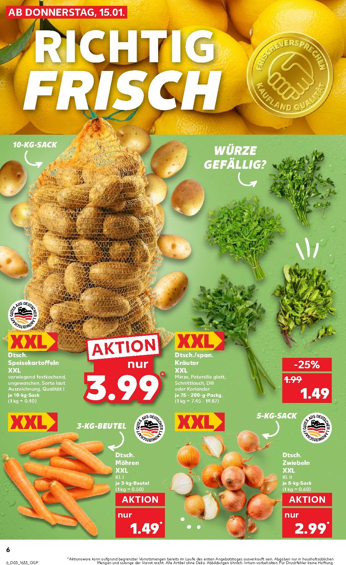 kaufland - Kaufland - Wochenstart-Prospekt gültig vom 19.01. bis 21.01. - page: 6