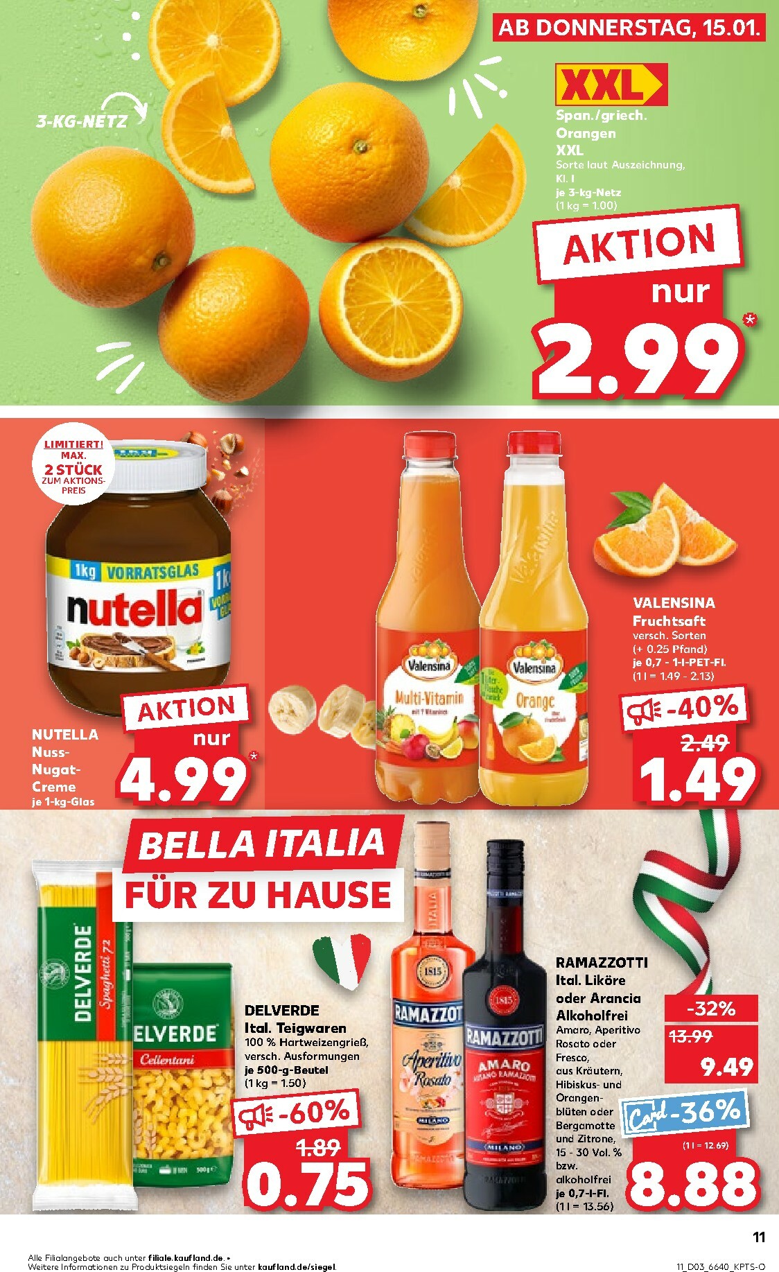 kaufland - Kaufland - Wochenstart-Prospekt gültig vom 19.01. bis 21.01. - page: 11