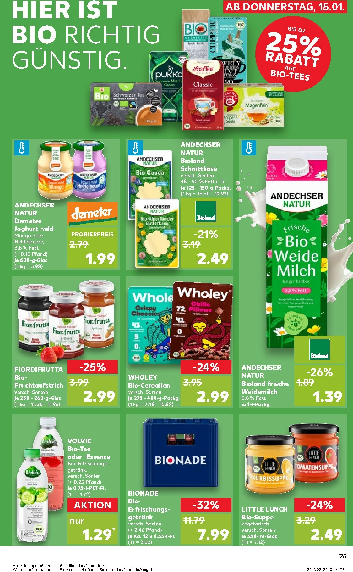 kaufland - Kaufland - Wochenstart-Prospekt gültig vom 19.01. bis 21.01. - page: 25