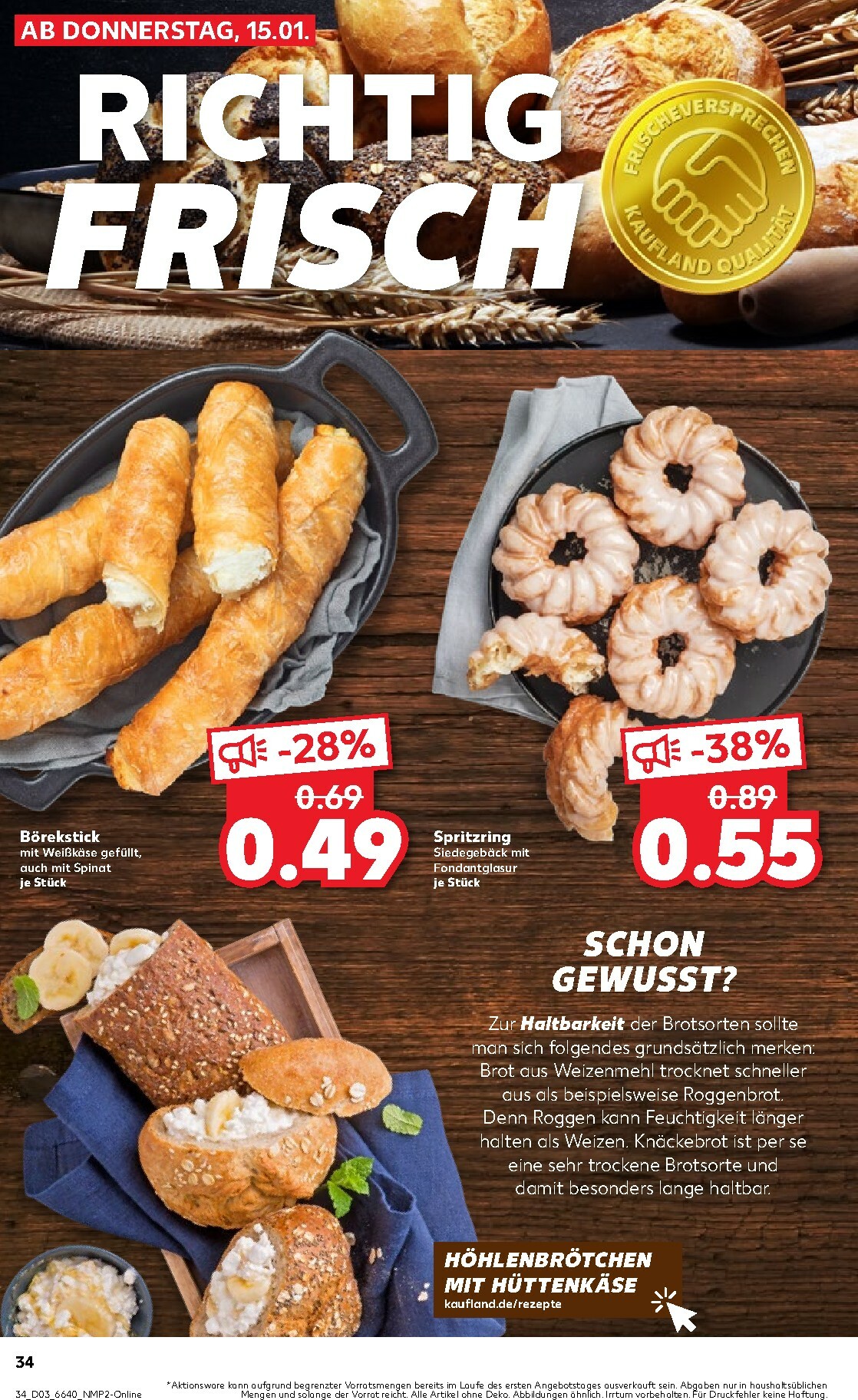 kaufland - Kaufland - Wochenstart-Prospekt gültig vom 19.01. bis 21.01. - page: 34