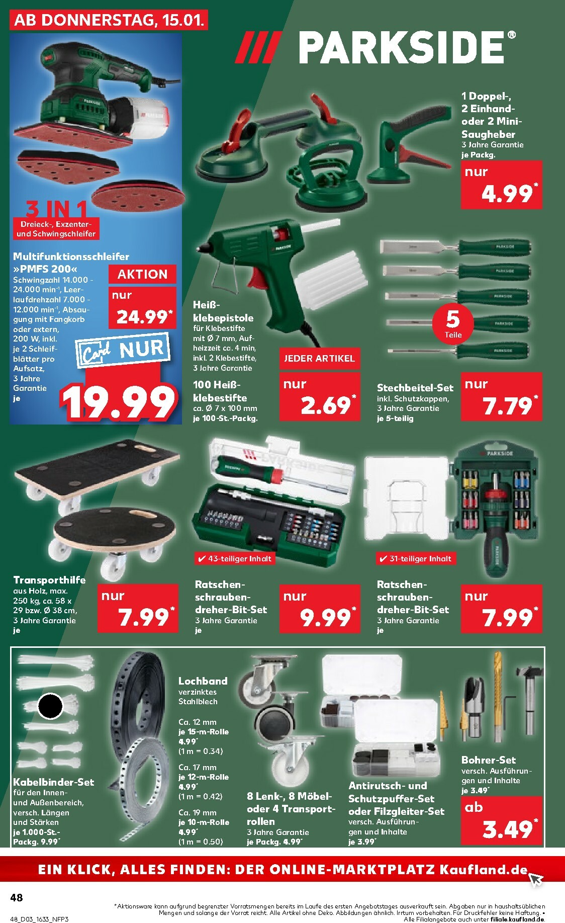 kaufland - Kaufland - Wochenstart-Prospekt gültig vom 19.01. bis 21.01. - page: 48