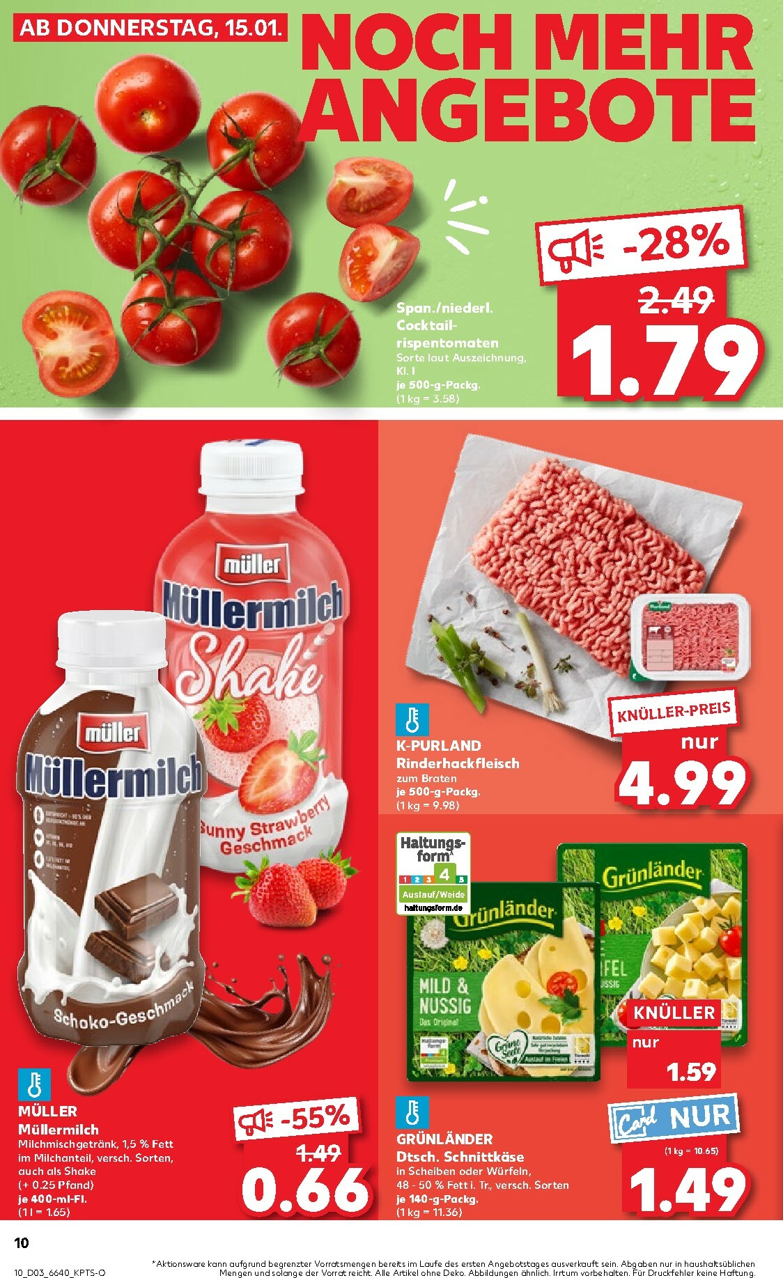 kaufland - Kaufland - Wochenstart-Prospekt gültig vom 19.01. bis 21.01. - page: 10