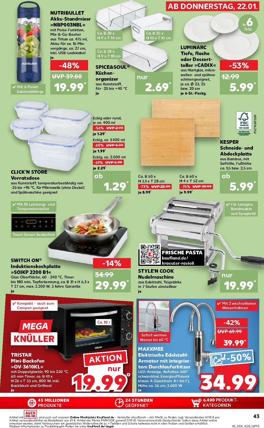 kaufland - Kaufland-Prospekt gültig vom 22.01. bis 28.01. - page: 43