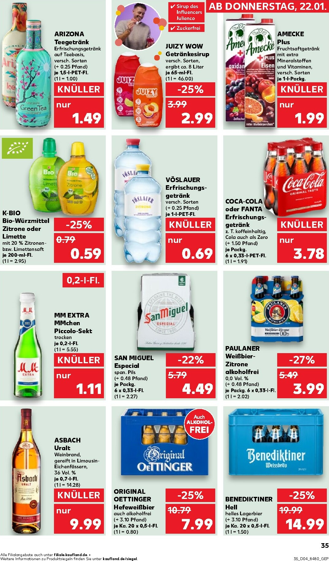 kaufland - Kaufland-Prospekt gültig vom 22.01. bis 28.01. - page: 35