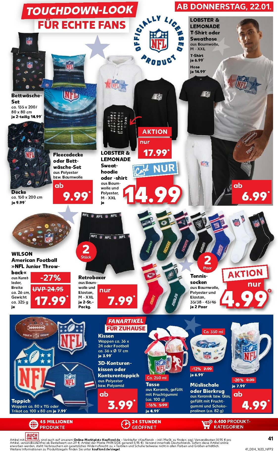kaufland - Kaufland-Prospekt gültig vom 22.01. bis 28.01. - page: 41