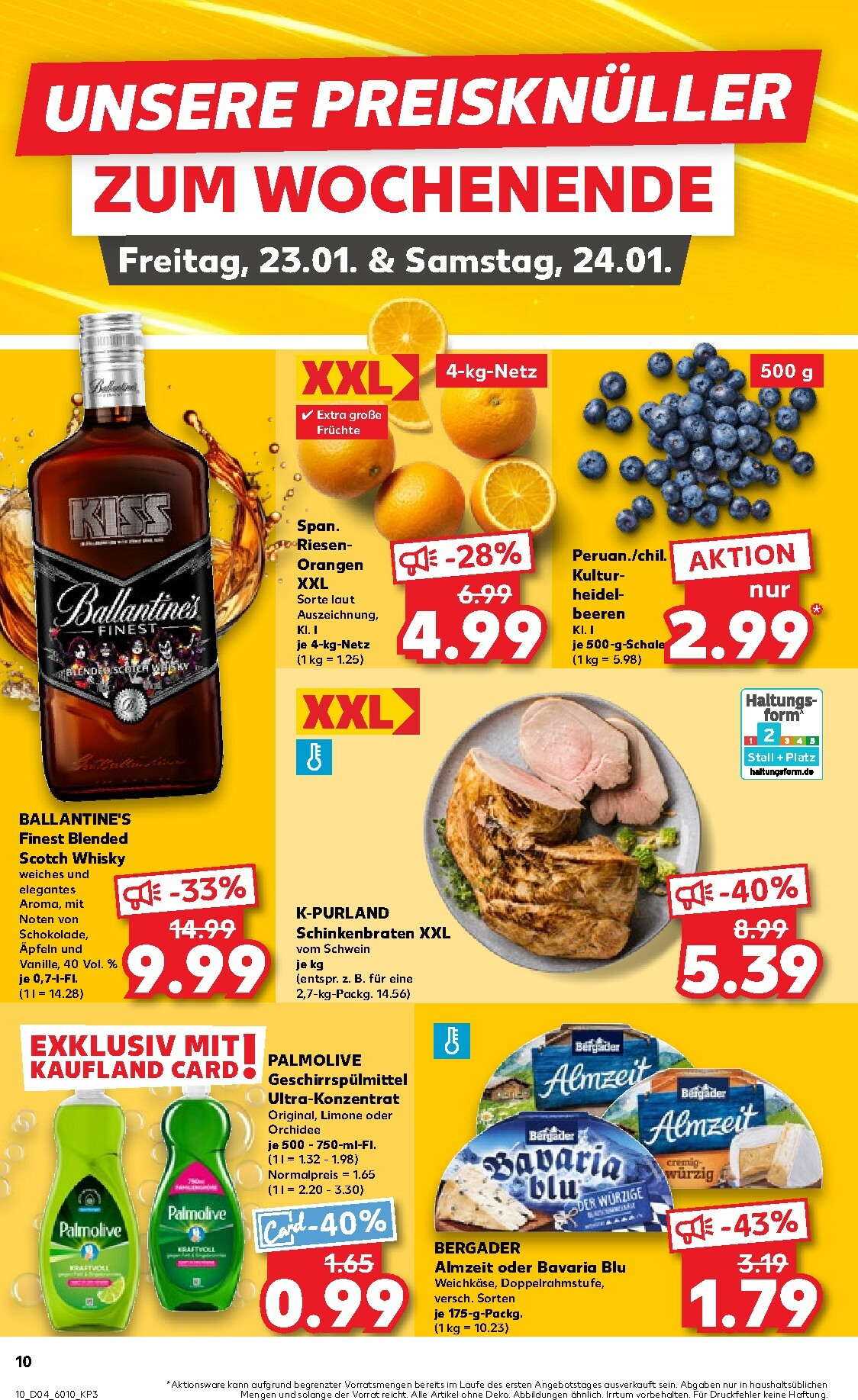 kaufland - Kaufland-Prospekt gültig vom 22.01. bis 28.01. - page: 10