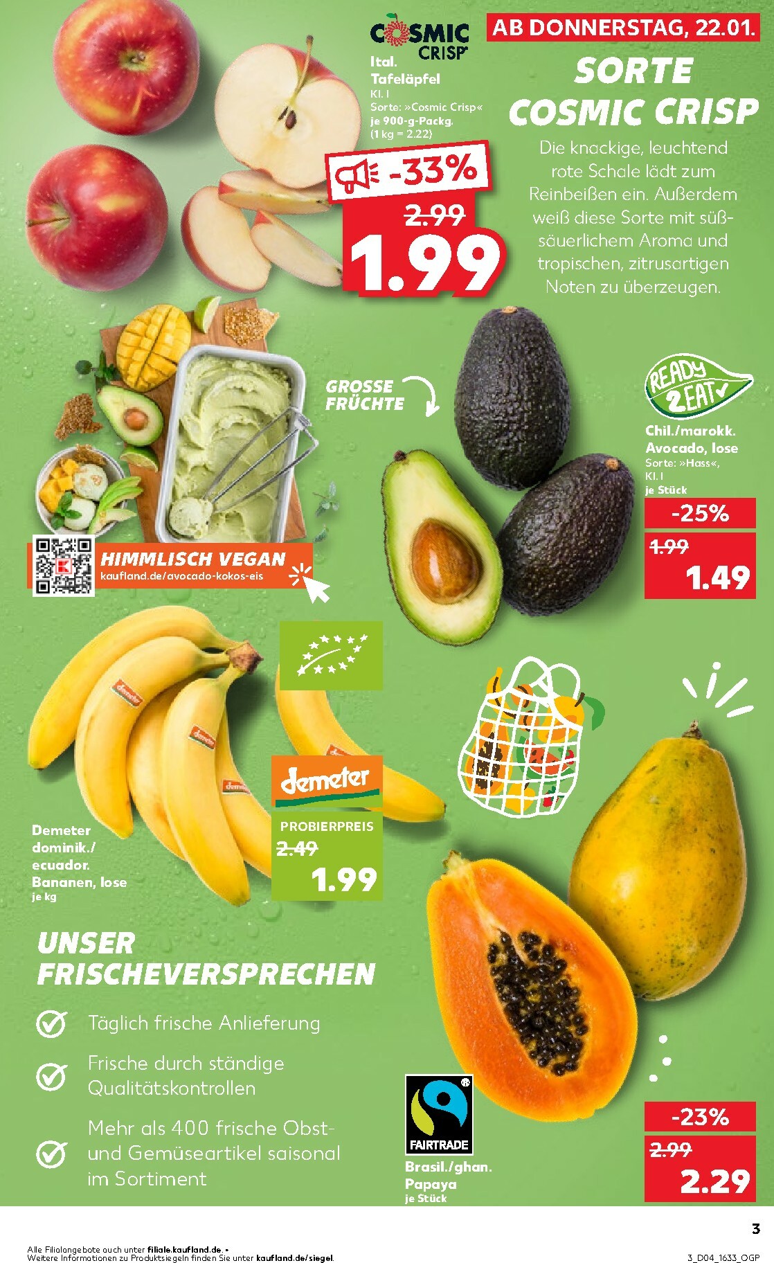 kaufland - Kaufland-Prospekt gültig vom 22.01. bis 28.01. - page: 3