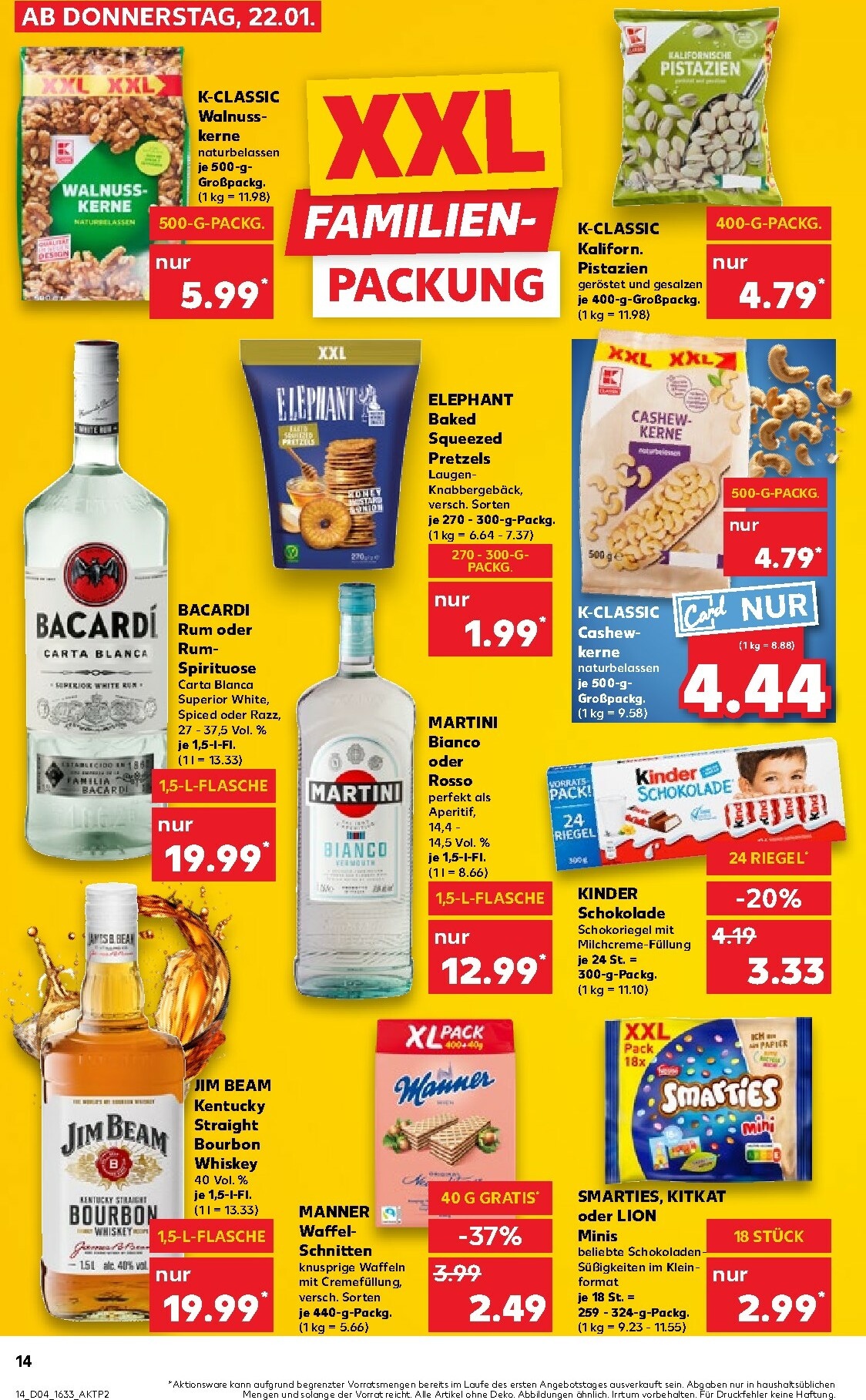 kaufland - Kaufland-Prospekt gültig vom 22.01. bis 28.01. - page: 14