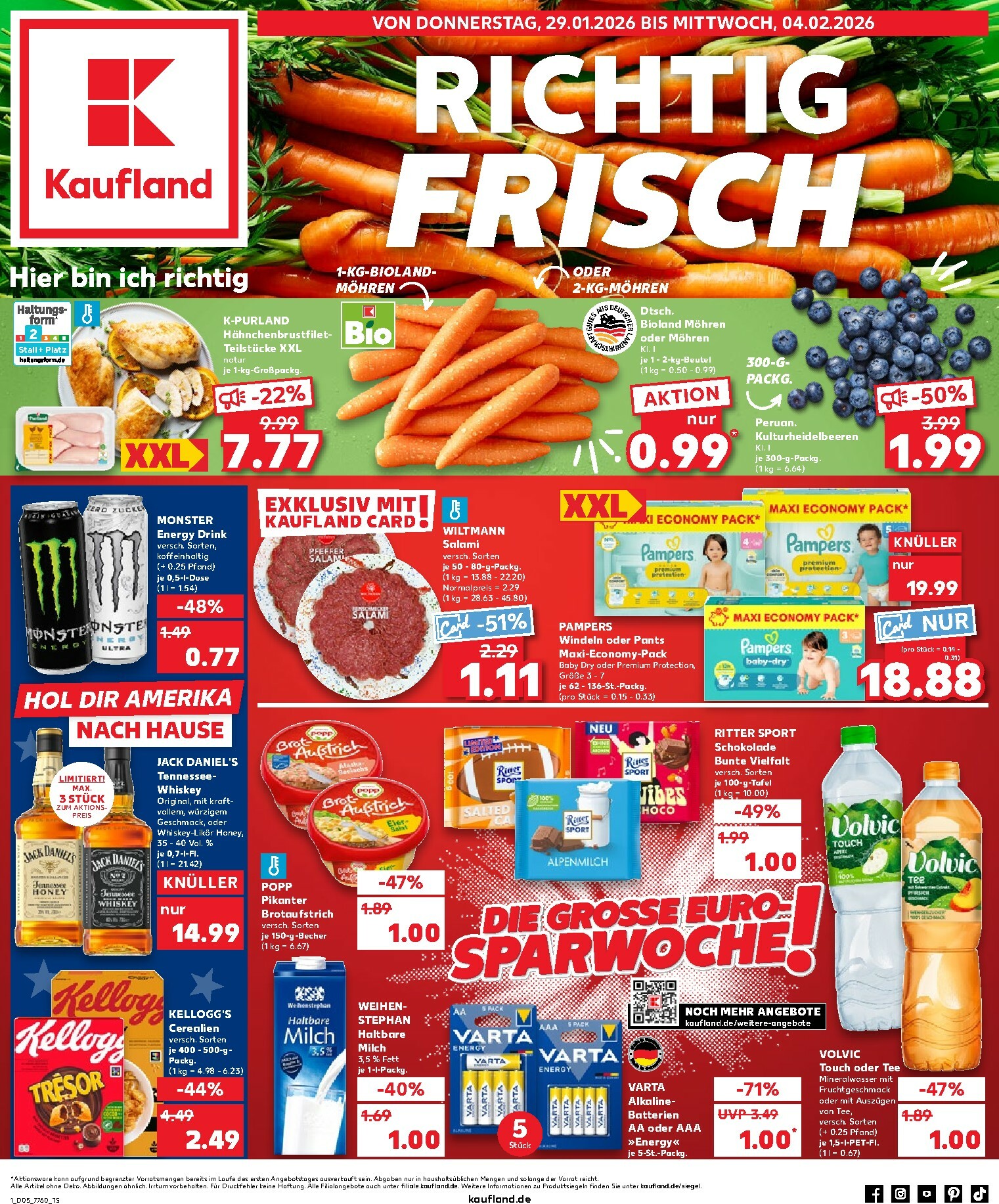 kaufland - Kaufland-Prospekt gültig vom 29.01. bis 04.02. - page: 1