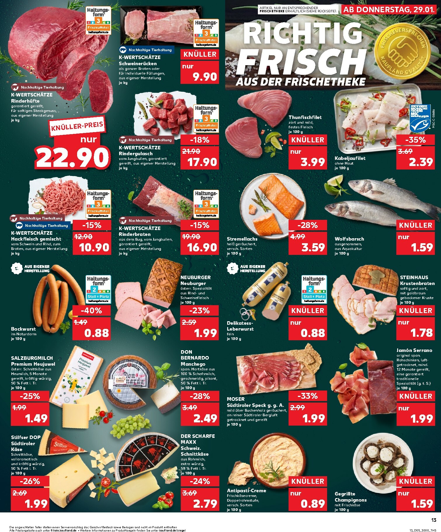 kaufland - Kaufland-Prospekt gültig vom 29.01. bis 04.02. - page: 13