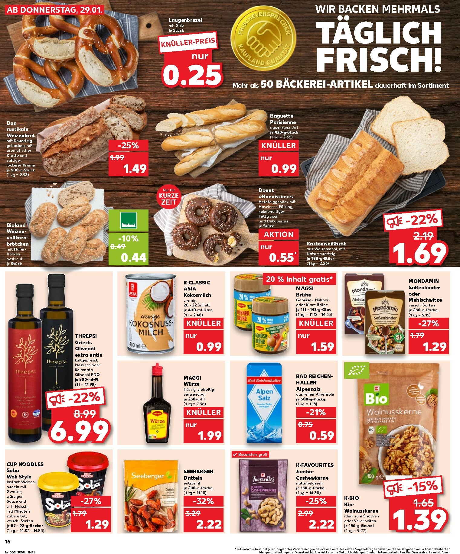 kaufland - Kaufland-Prospekt gültig vom 29.01. bis 04.02. - page: 16