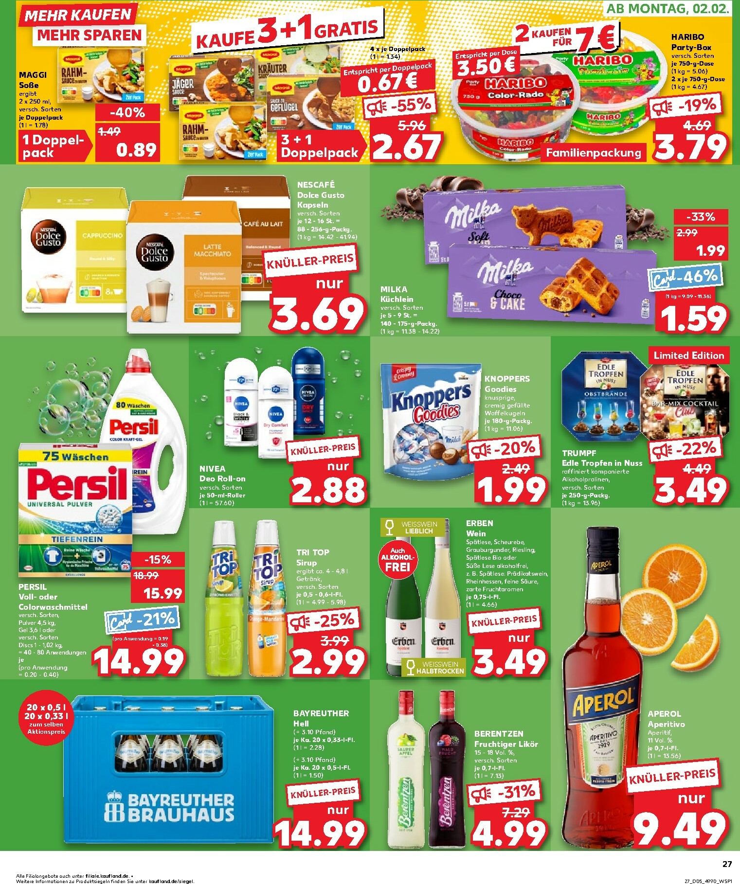 kaufland - Kaufland-Prospekt gültig vom 29.01. bis 04.02. - page: 27