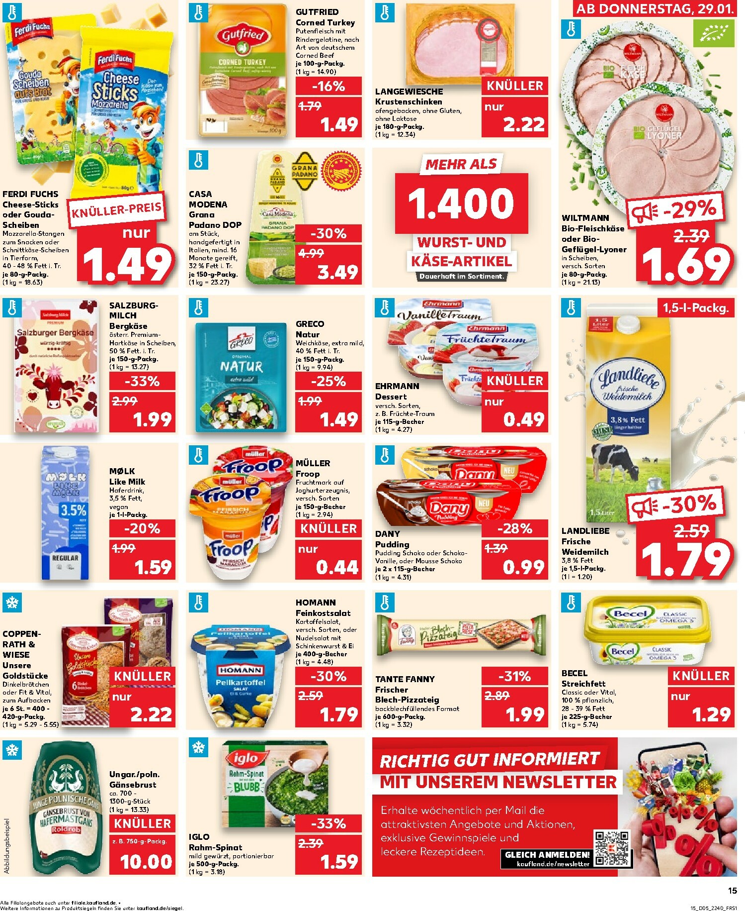 kaufland - Kaufland-Prospekt gültig vom 29.01. bis 04.02. - page: 15