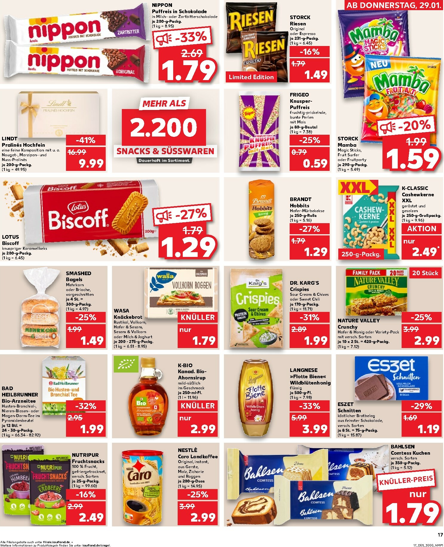 kaufland - Kaufland-Prospekt gültig vom 29.01. bis 04.02. - page: 17