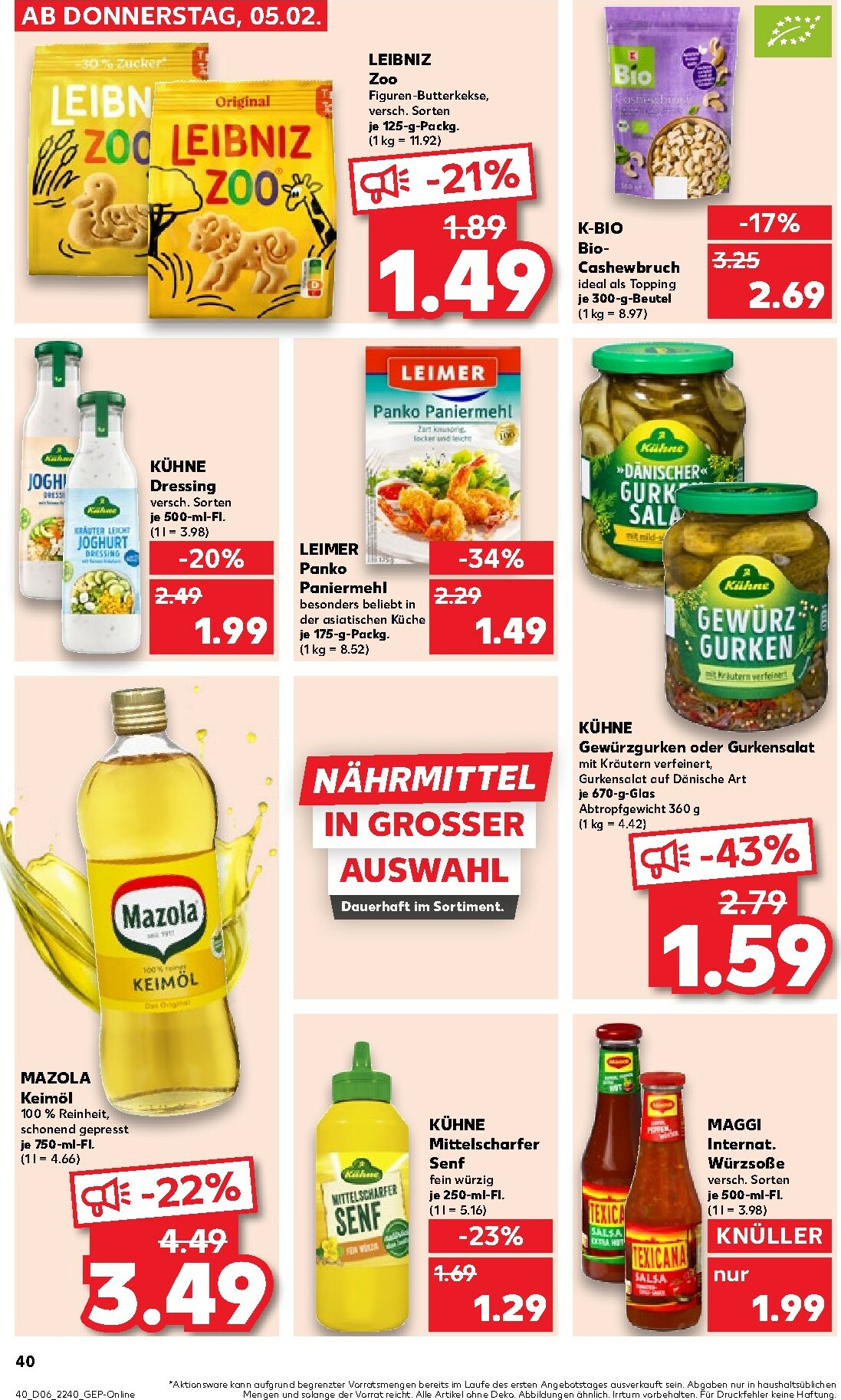 kaufland - Kaufland-Prospekt gültig vom 05.02.2026 bis 11.02.2026 - page: 38