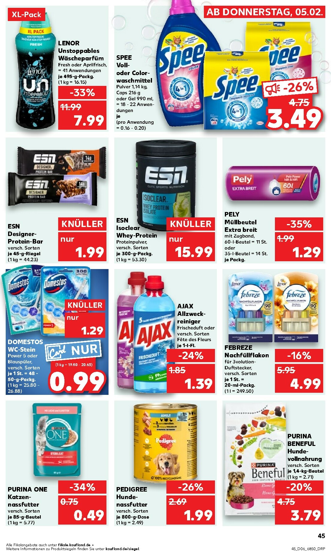 kaufland - Kaufland - Wochenstart-Prospekt gültig vom 09.02.2026 bis 11.02.2026 - page: 45