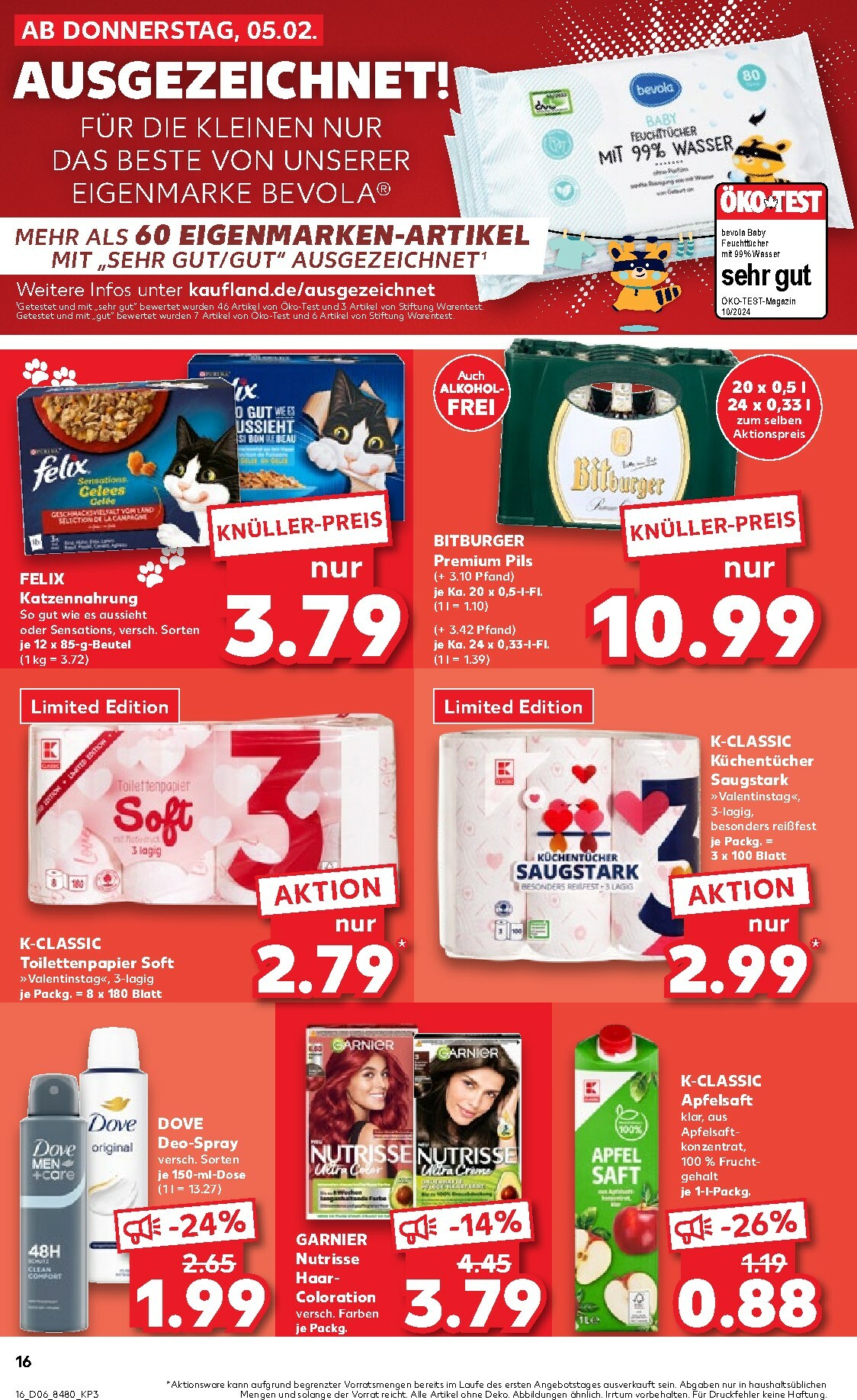 kaufland - Kaufland - Wochenstart-Prospekt gültig vom 09.02.2026 bis 11.02.2026 - page: 16
