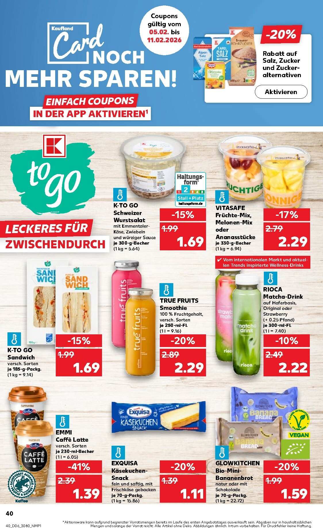 kaufland - Kaufland - Wochenstart-Prospekt gültig vom 09.02.2026 bis 11.02.2026 - page: 40