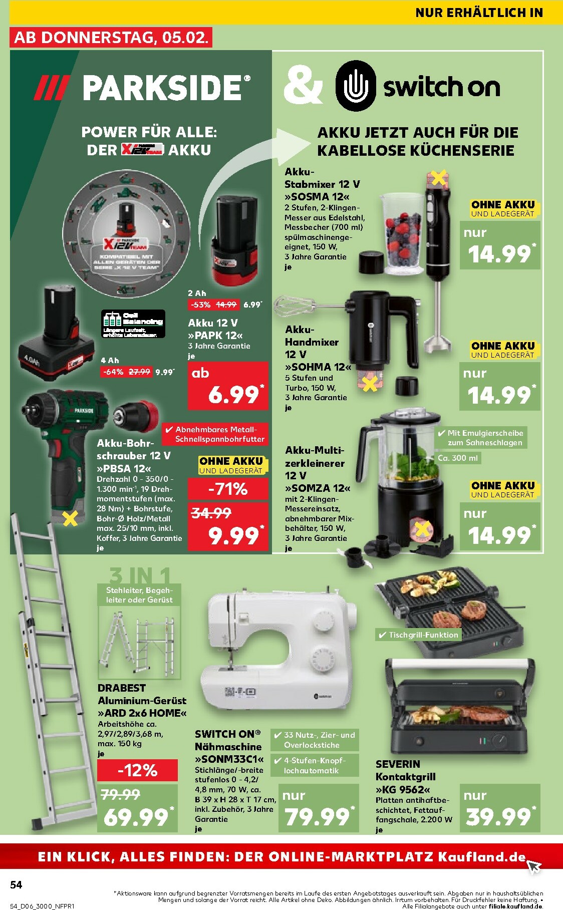 kaufland - Kaufland - Wochenstart-Prospekt gültig vom 09.02.2026 bis 11.02.2026 - page: 54