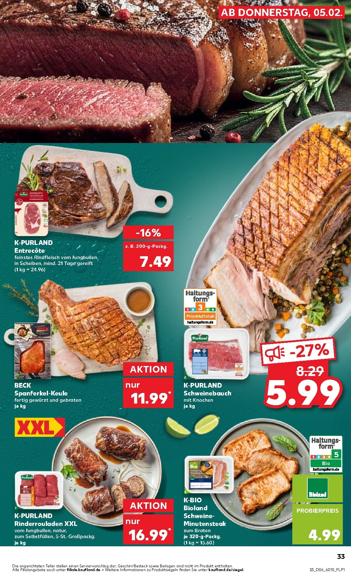 kaufland - Kaufland - Wochenstart-Prospekt gültig vom 09.02.2026 bis 11.02.2026 - page: 33