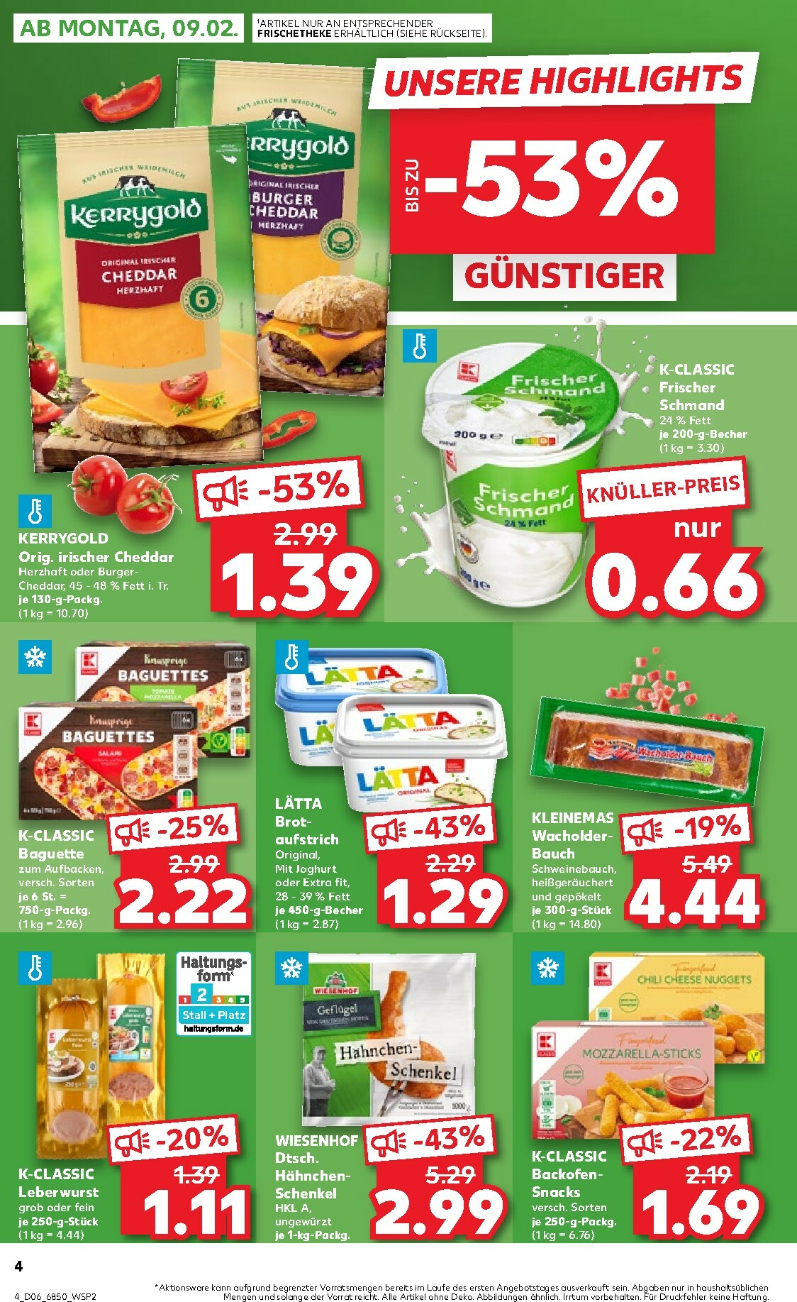 kaufland - Kaufland - Wochenstart-Prospekt gültig vom 09.02.2026 bis 11.02.2026 - page: 4