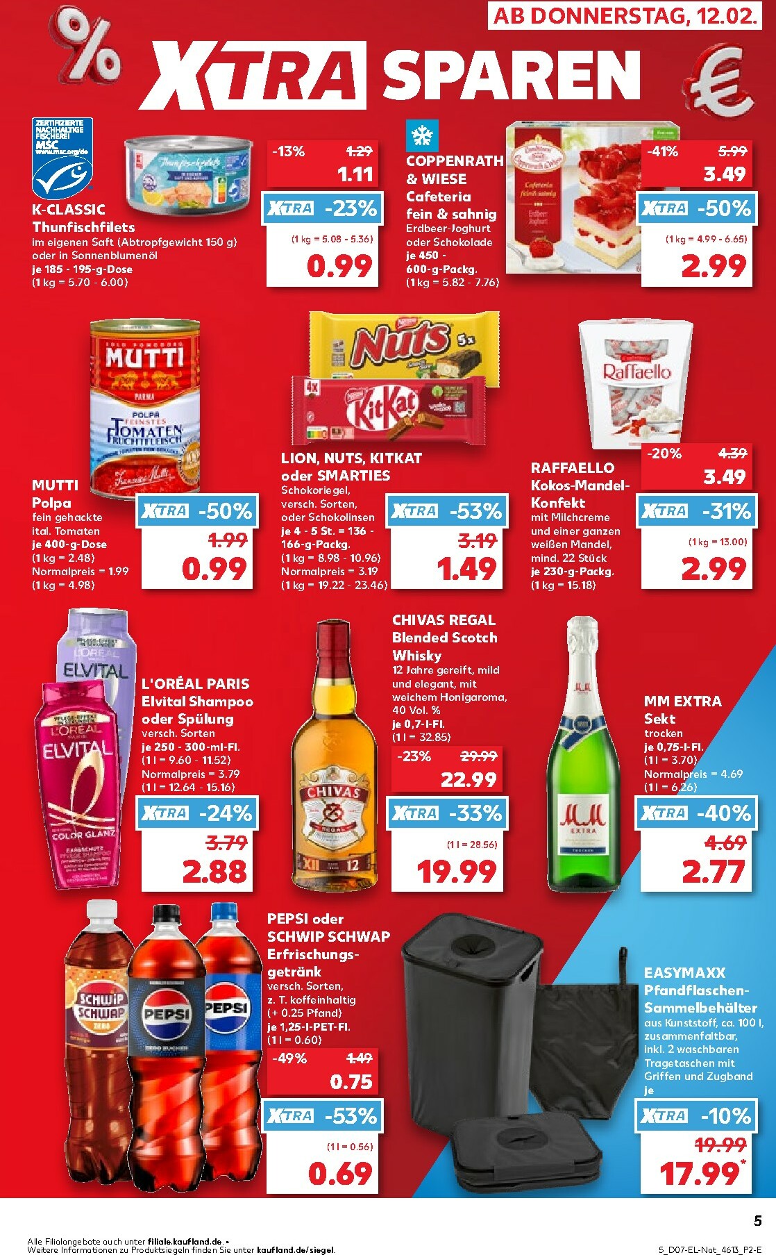 kaufland - Kaufland - Xtra-Prospekt gültig vom 12.02.2026 bis 18.02.2026 - page: 5