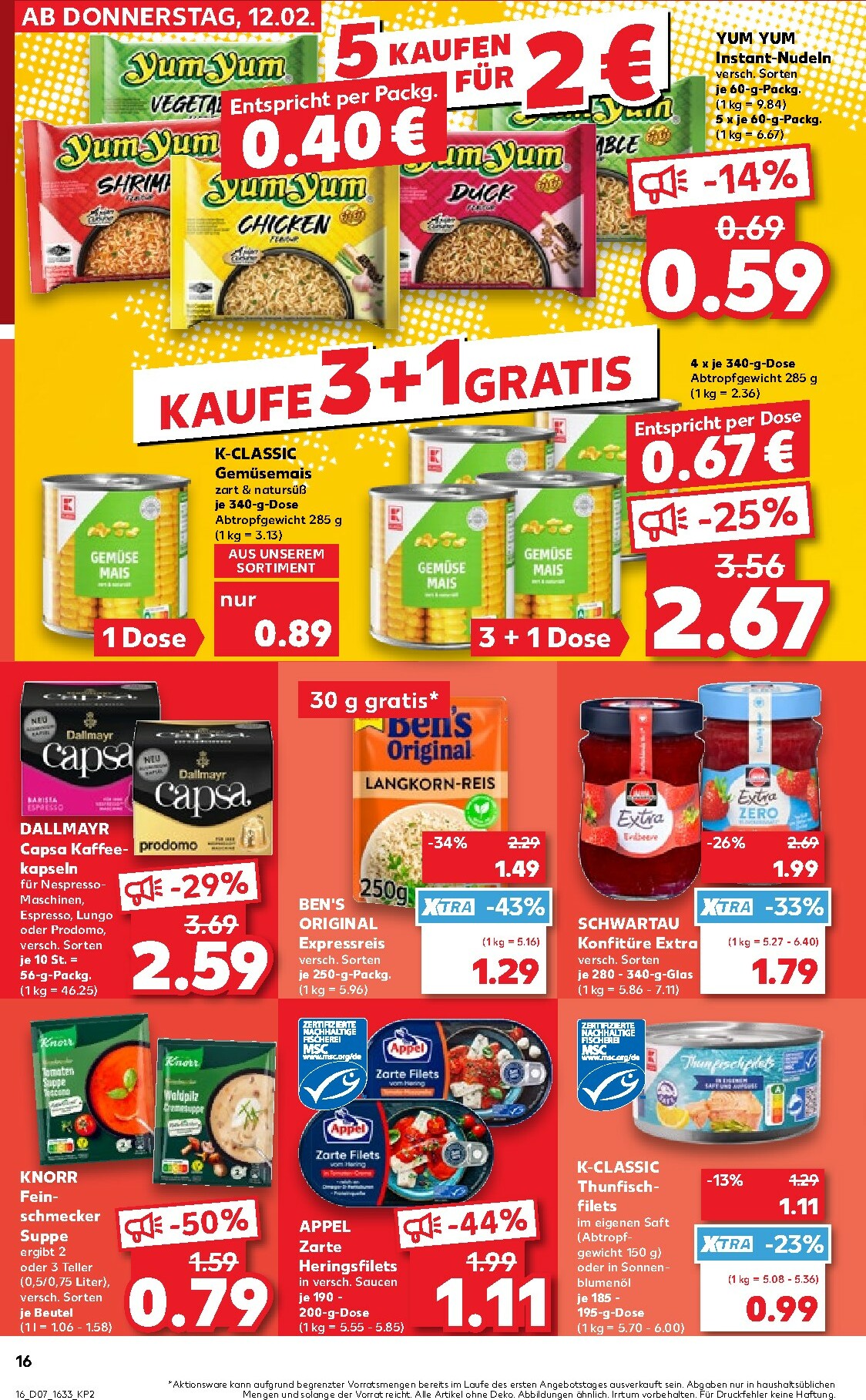kaufland - Kaufland - Wochenstart-Prospekt gültig vom 16.02.2026 bis 18.02.2026 - page: 16