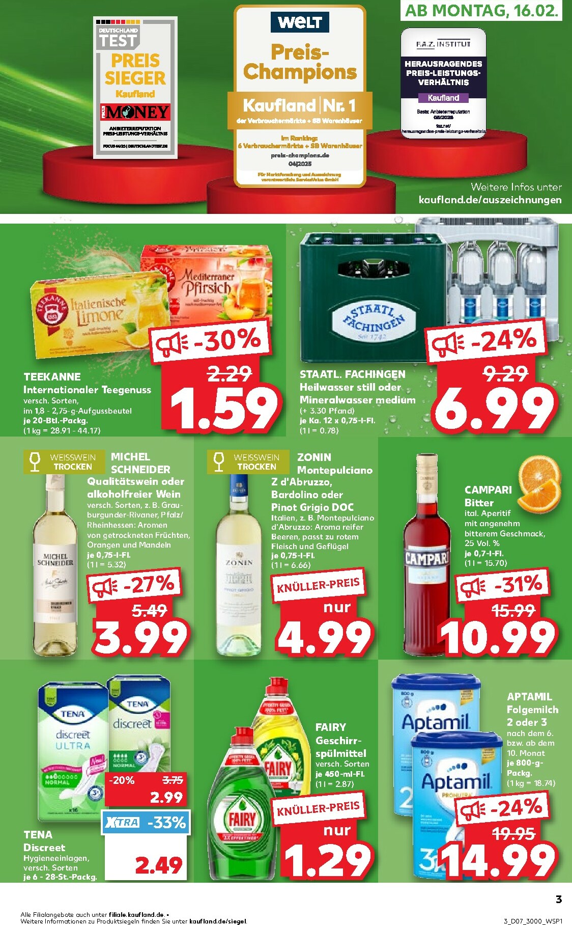 kaufland - Kaufland - Wochenstart-Prospekt gültig vom 16.02.2026 bis 18.02.2026 - page: 3