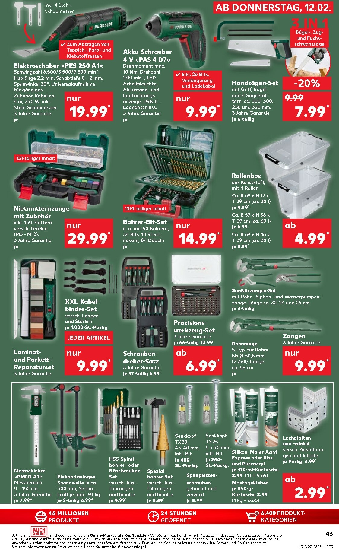 kaufland - Kaufland - Wochenstart-Prospekt gültig vom 16.02.2026 bis 18.02.2026 - page: 43