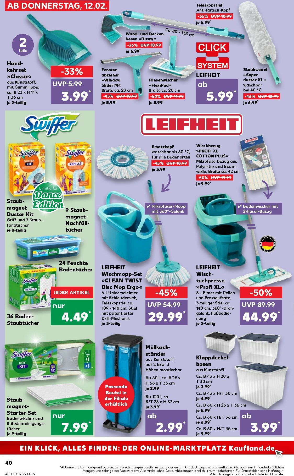 kaufland - Kaufland - Wochenstart-Prospekt gültig vom 16.02.2026 bis 18.02.2026 - page: 40