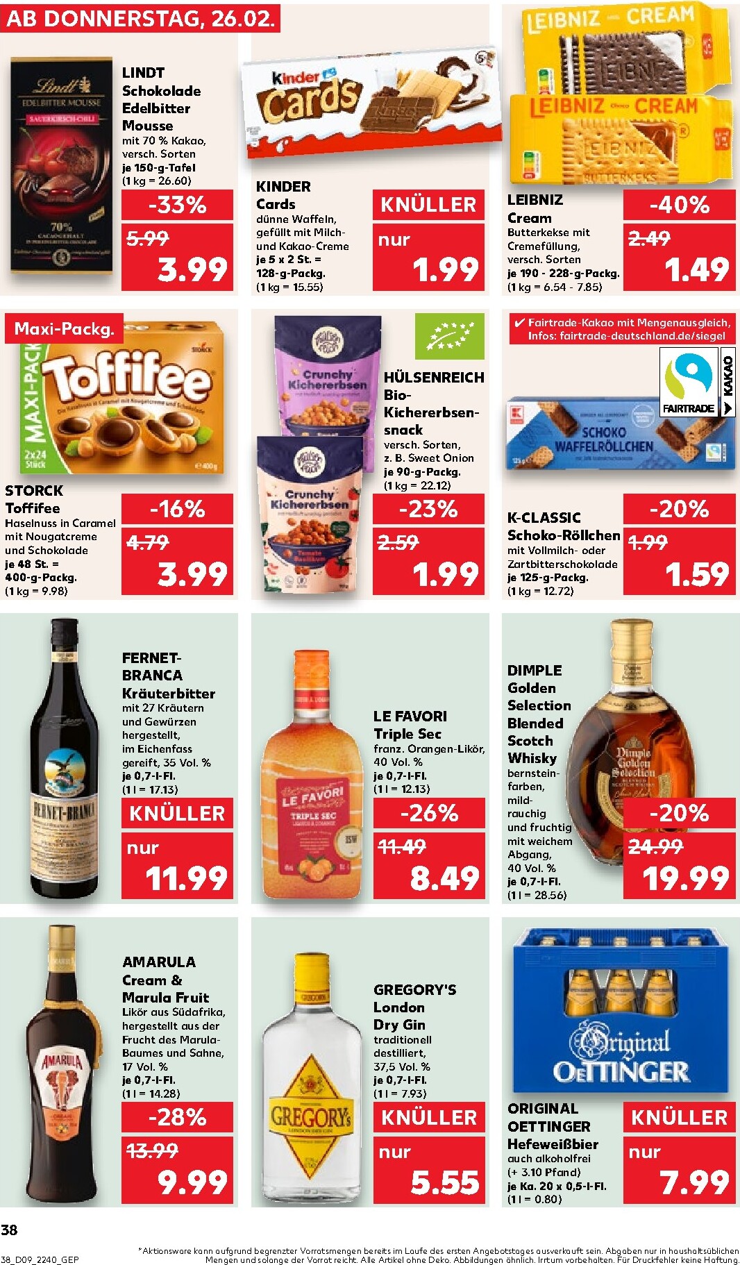 kaufland - Kaufland-Prospekt gültig vom 26.02.2026 bis 04.03.2026 - page: 38