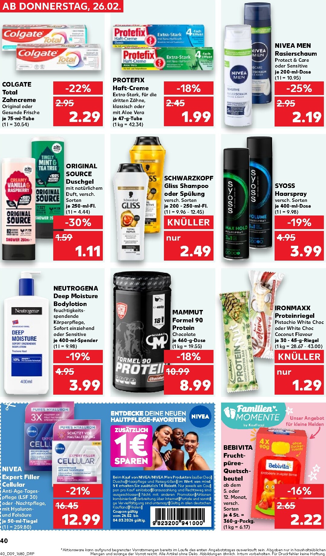 kaufland - Kaufland-Prospekt gültig vom 26.02.2026 bis 04.03.2026 - page: 40