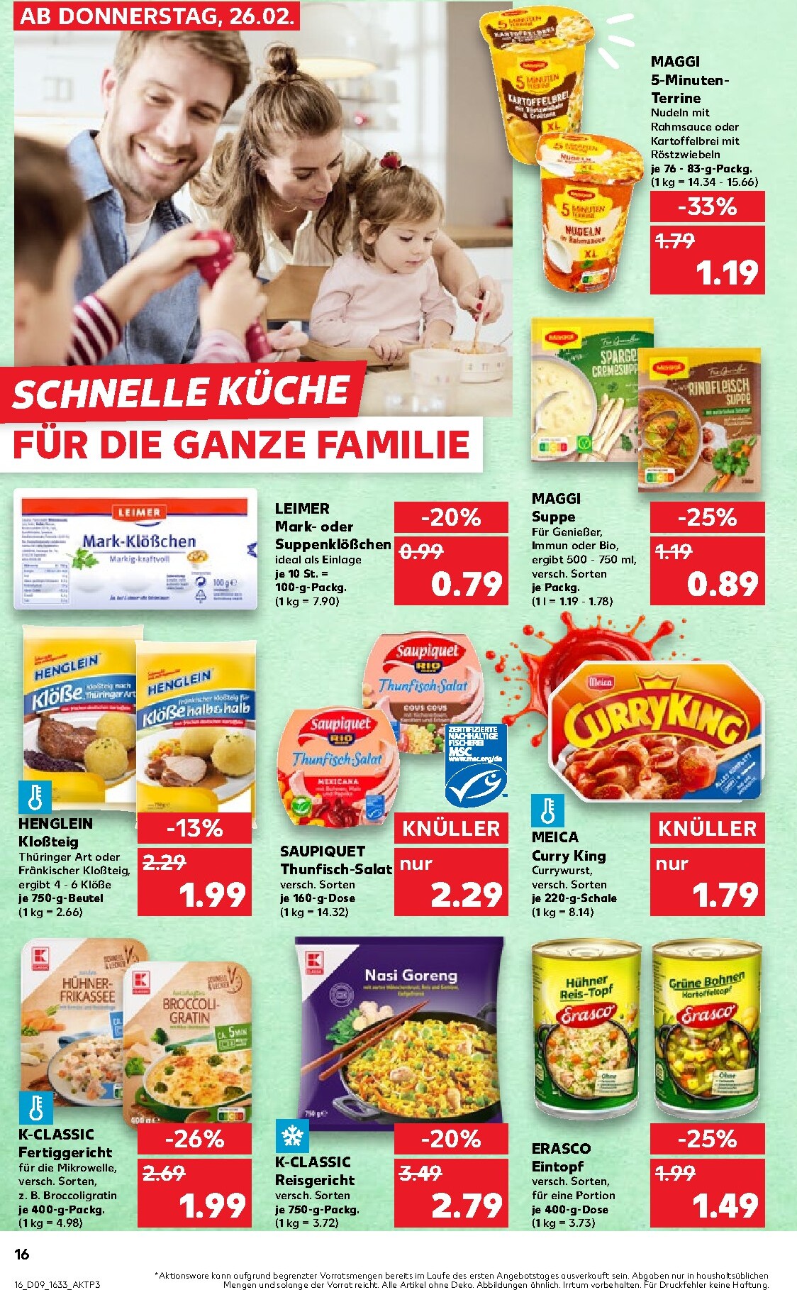 kaufland - Kaufland-Prospekt gültig vom 26.02.2026 bis 04.03.2026 - page: 16