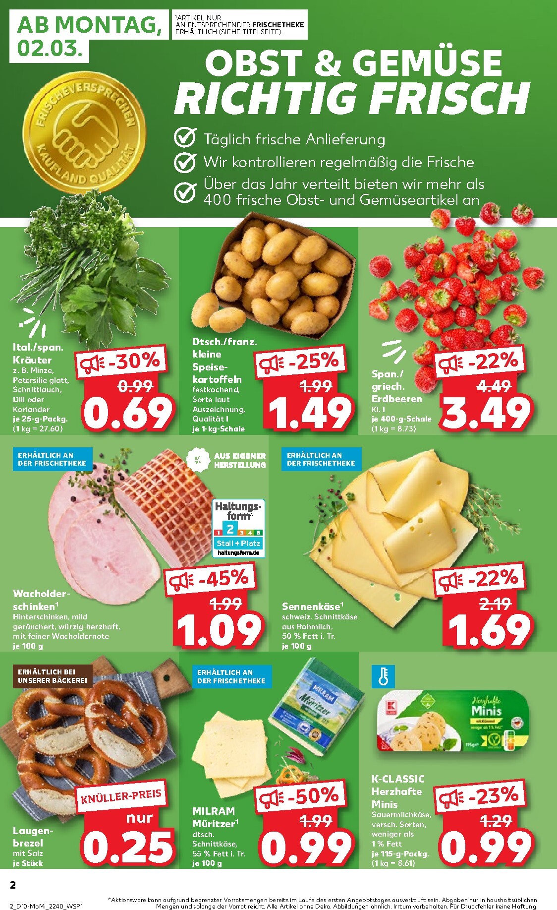 kaufland - Kaufland - Wochenstart-Prospekt gültig vom 02.03.2026 bis 04.03.2026 - page: 2