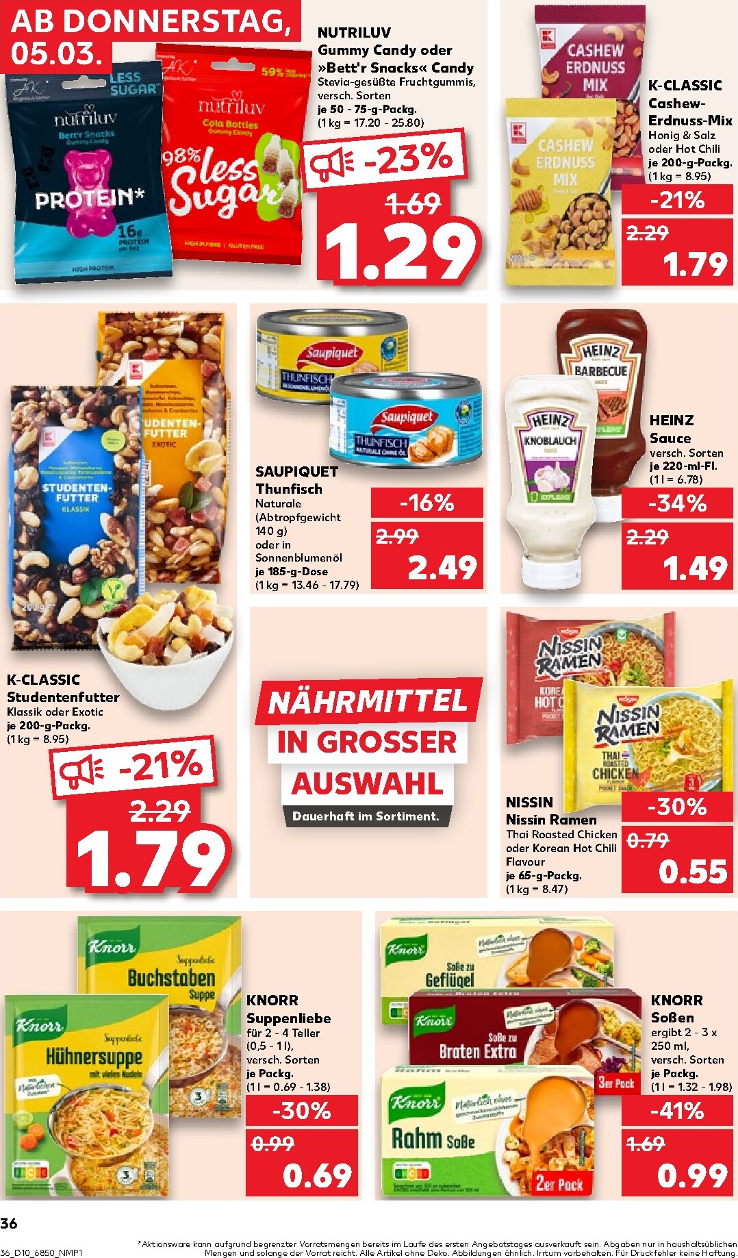 kaufland - Kaufland-Prospekt gültig vom 05.03.2026 bis 11.03.2026 - page: 36