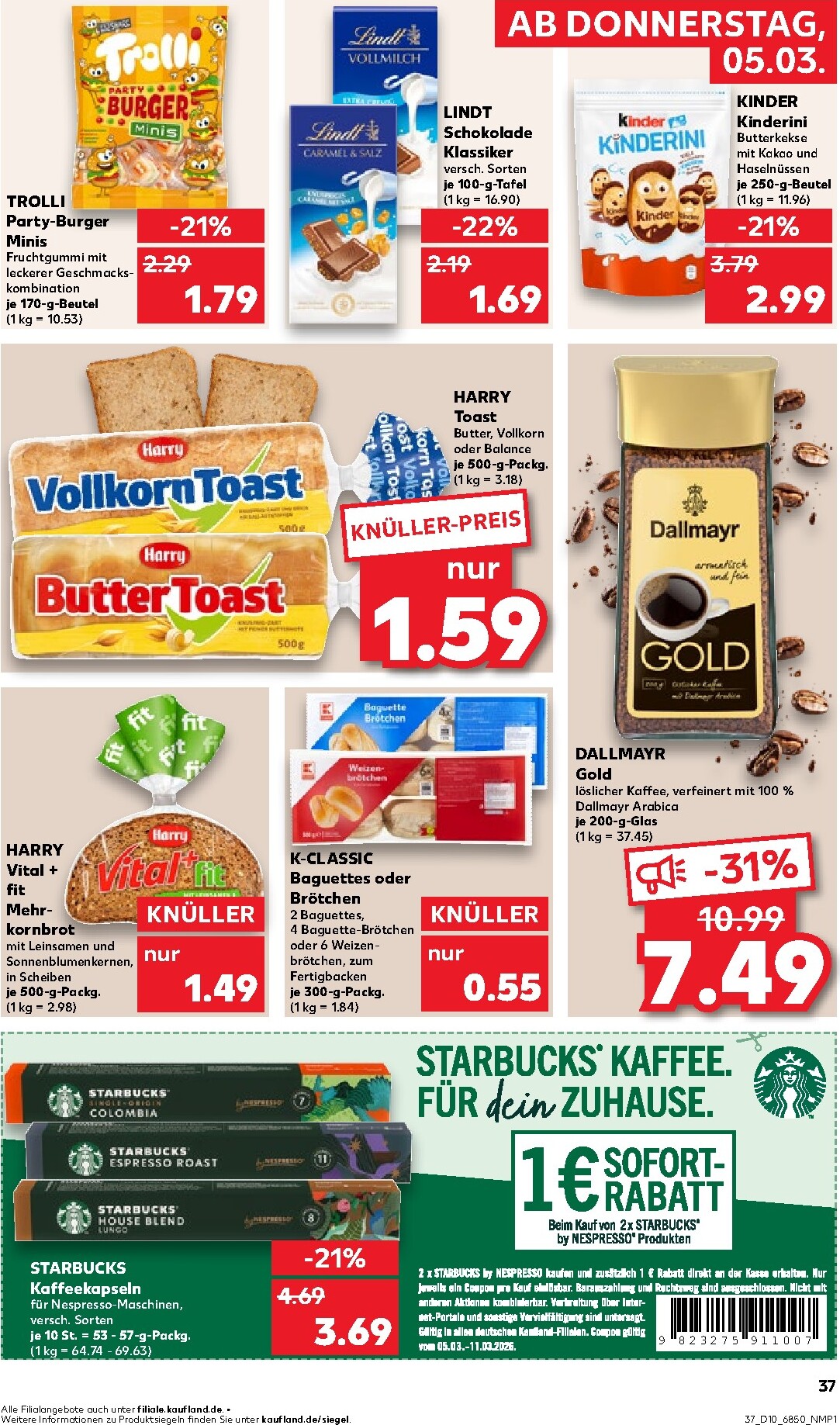 kaufland - Kaufland-Prospekt gültig vom 05.03.2026 bis 11.03.2026 - page: 37