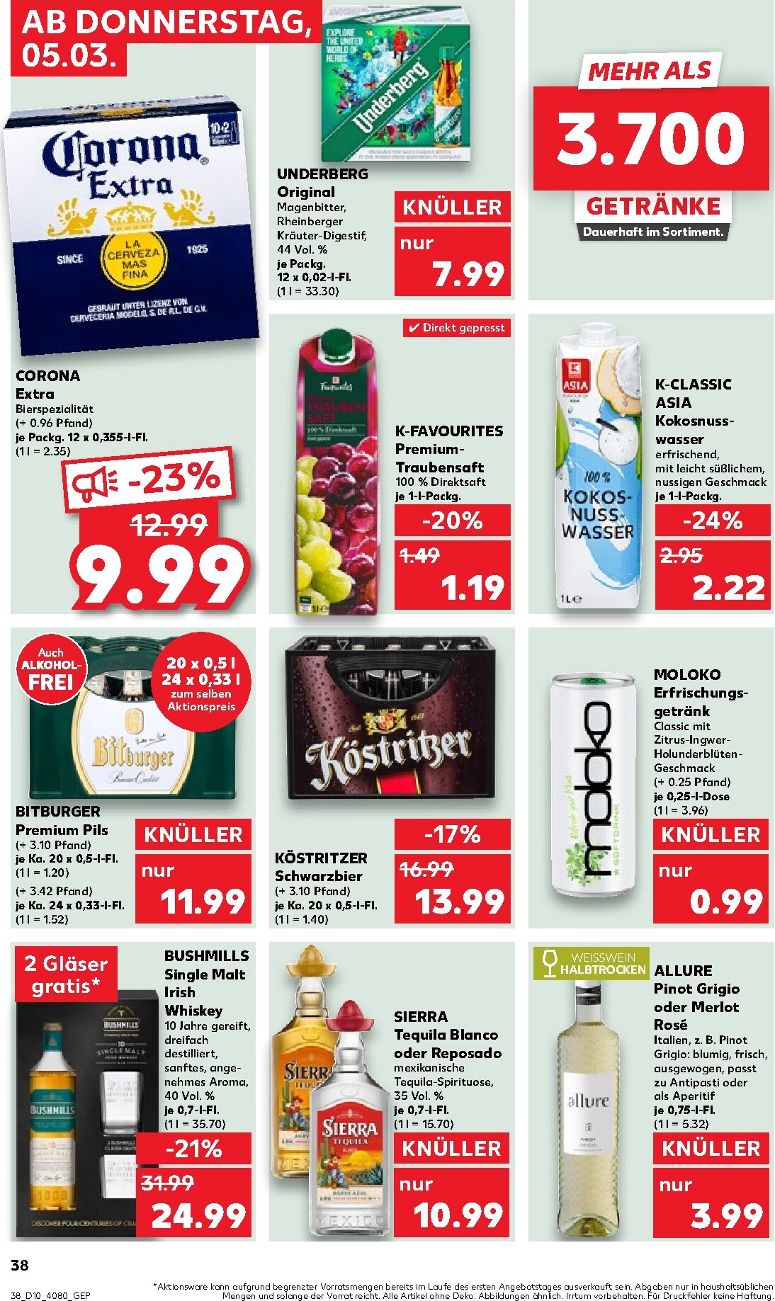 kaufland - Kaufland-Prospekt gültig vom 05.03.2026 bis 11.03.2026 - page: 38