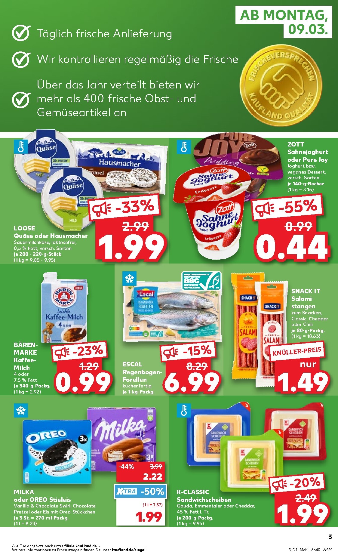 kaufland - Kaufland - Wochenstart-Prospekt gültig vom 09.03.2026 bis 11.03.2026 - page: 3