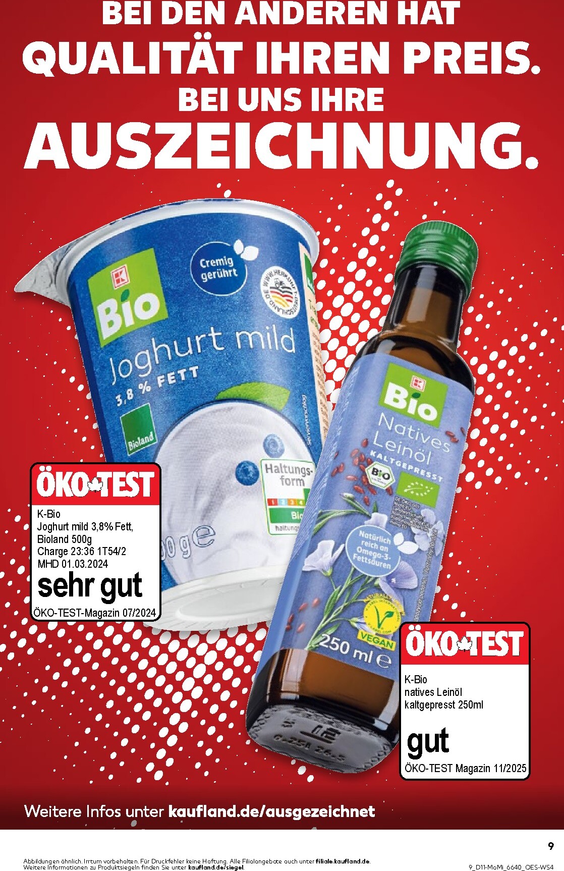 kaufland - Kaufland - Wochenstart-Prospekt gültig vom 09.03.2026 bis 11.03.2026 - page: 9