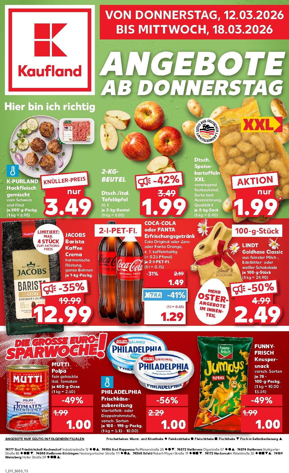 kaufland - Kaufland-Prospekt gültig vom 12.03.2026 bis 18.03.2026