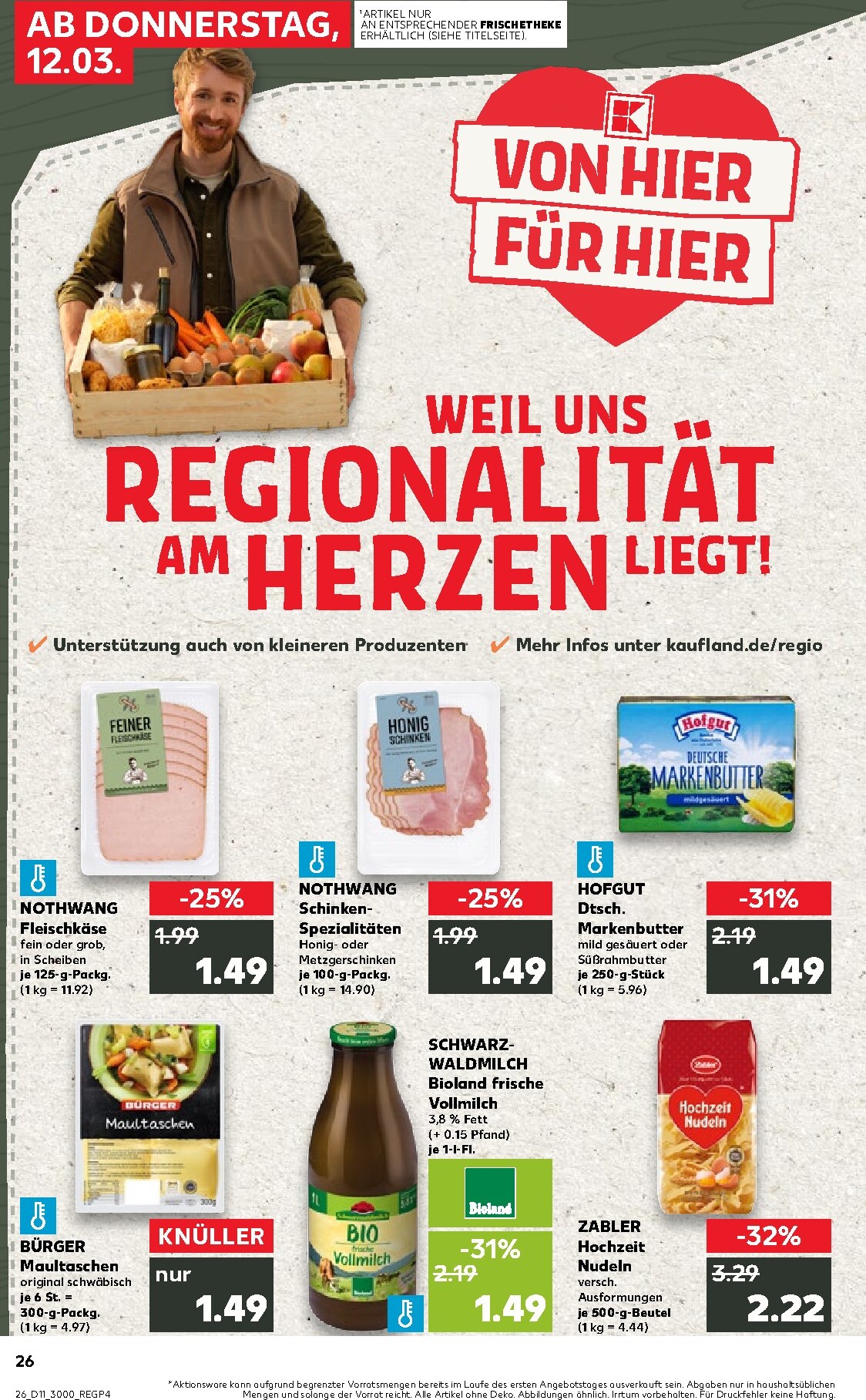 kaufland - Kaufland-Prospekt gültig vom 12.03.2026 bis 18.03.2026 - page: 26