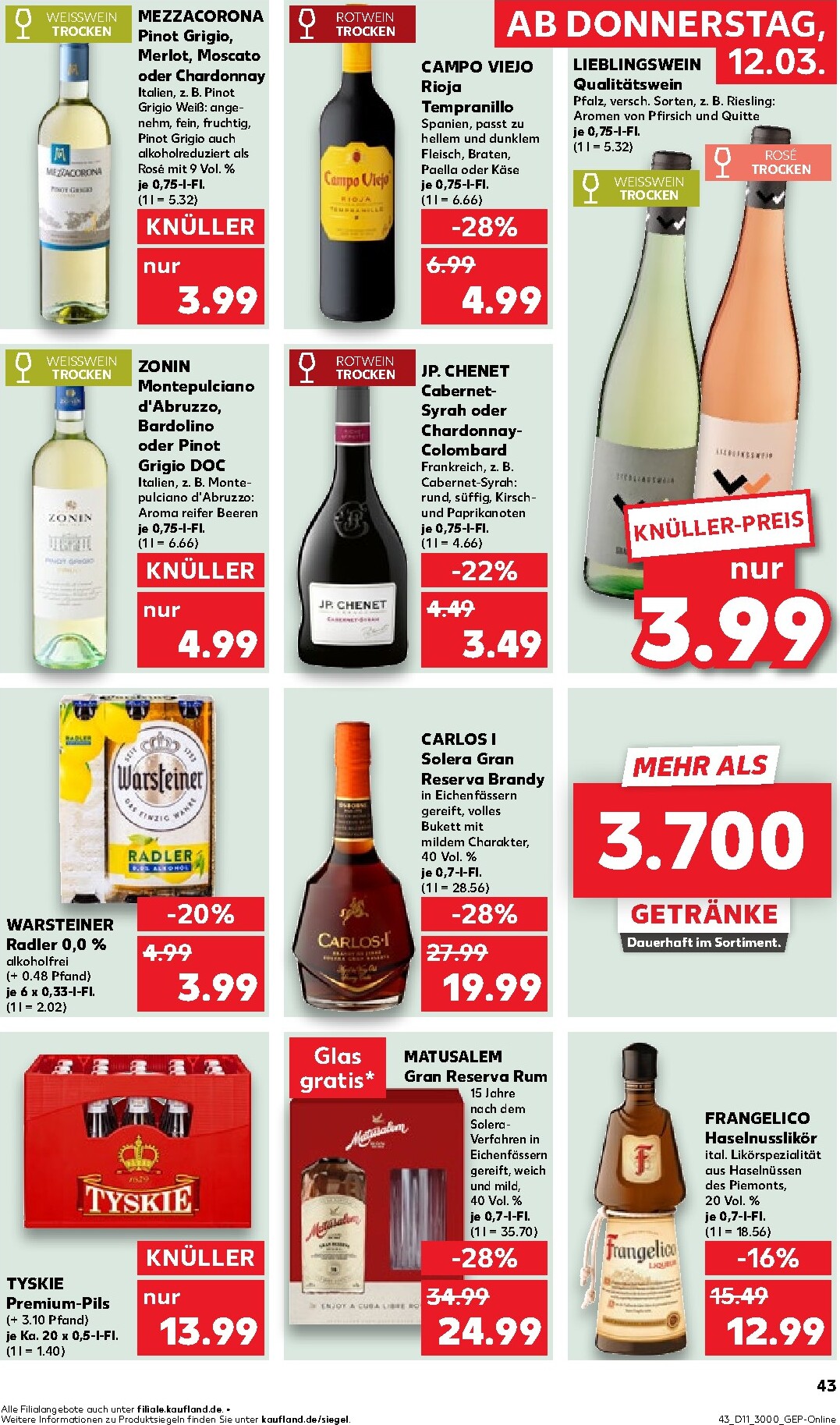 kaufland - Kaufland-Prospekt gültig vom 12.03.2026 bis 18.03.2026 - page: 43