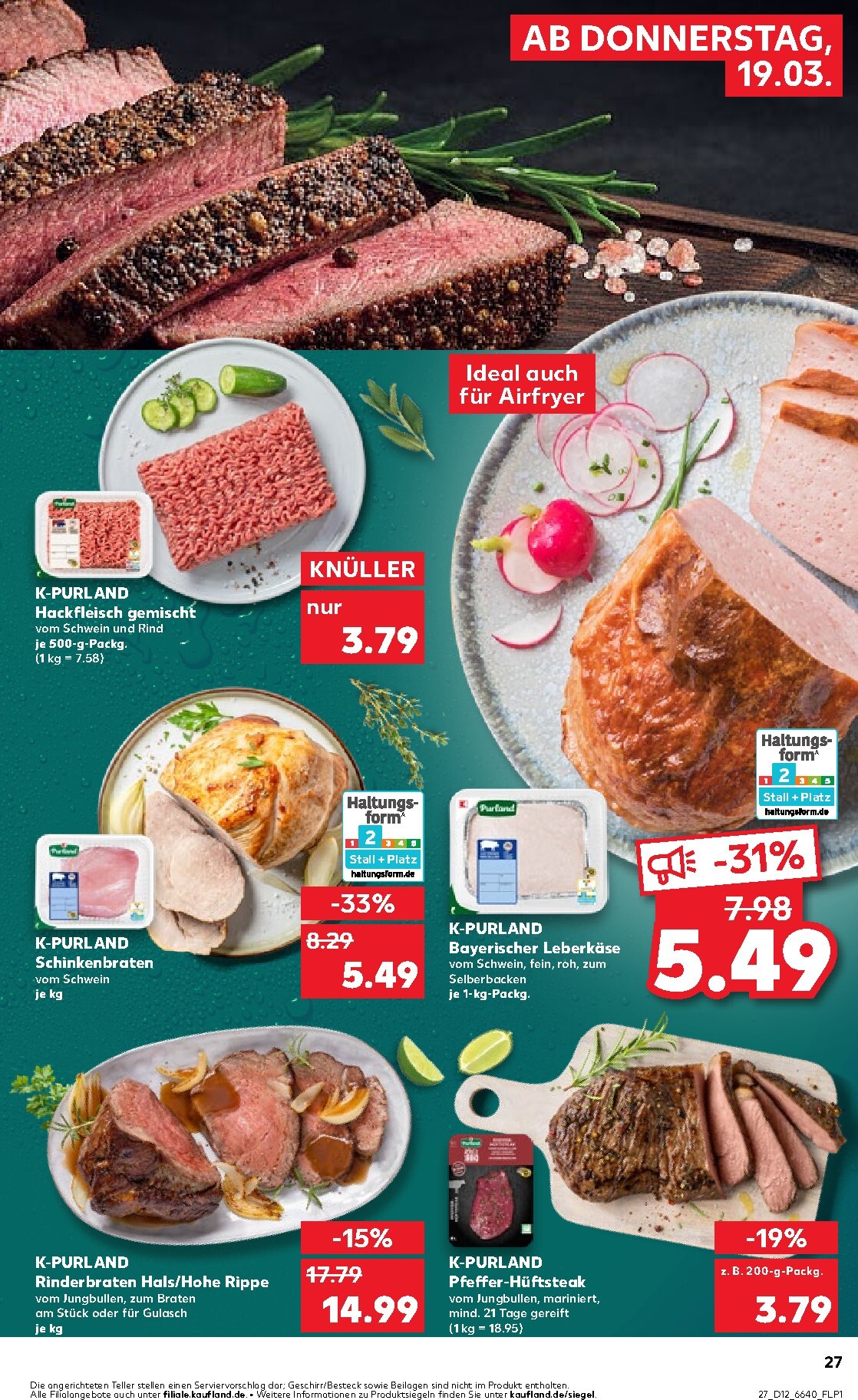 kaufland - Kaufland-Prospekt gültig vom 19.03.2026 bis 25.03.2026 - page: 27