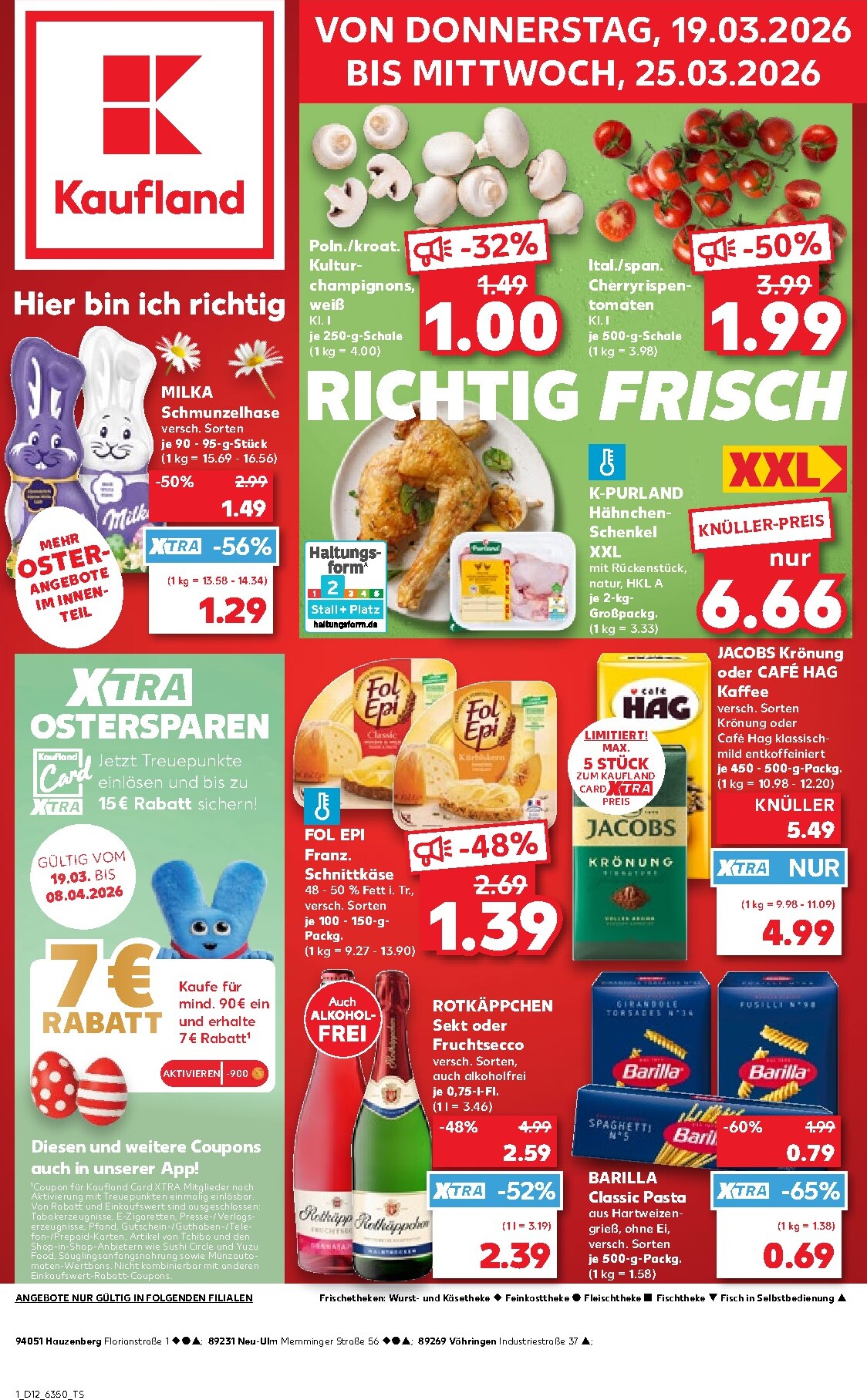 kaufland - Kaufland-Prospekt gültig vom 19.03.2026 bis 25.03.2026