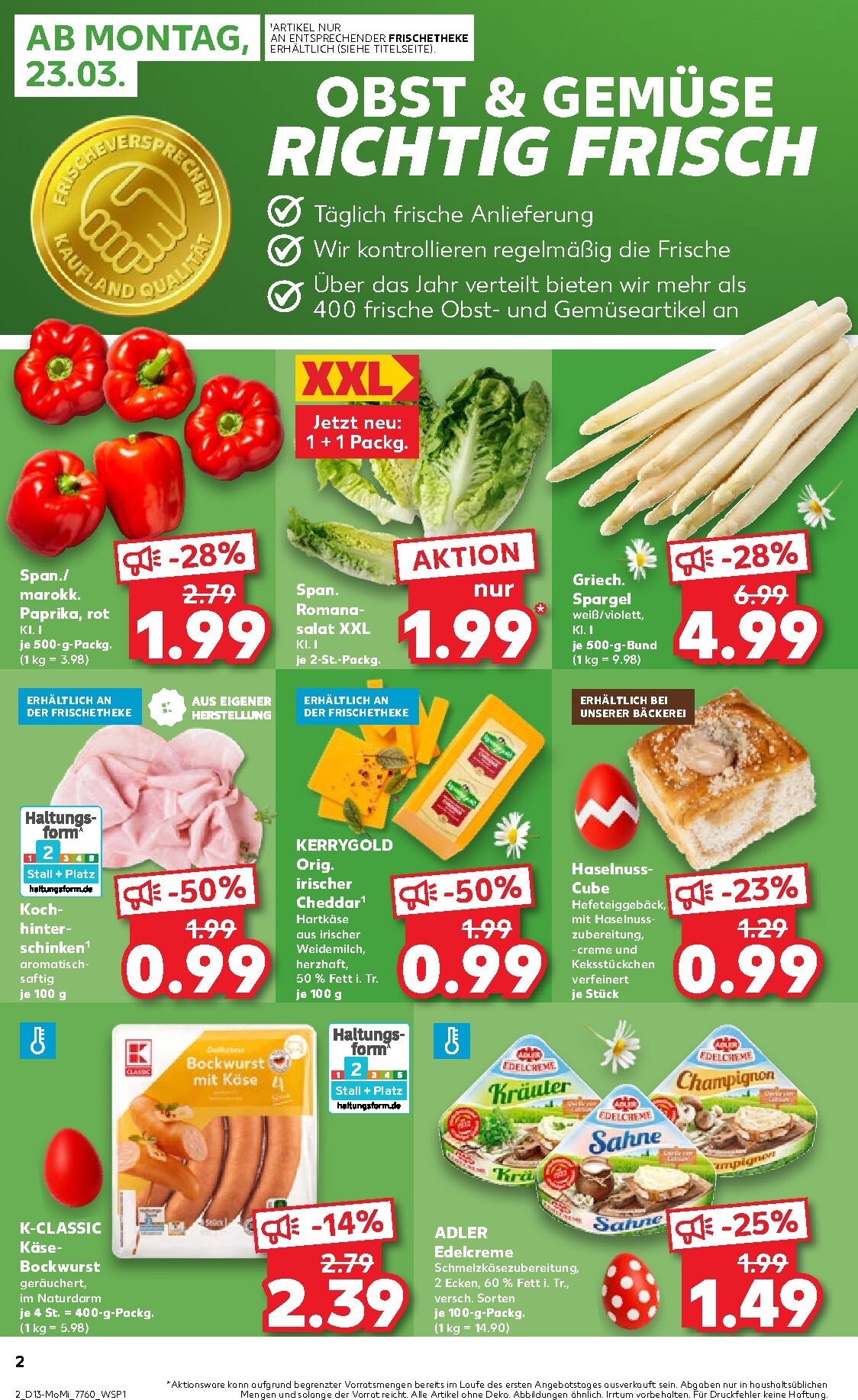 kaufland - Kaufland-Prospekt gültig vom 23.03.2026 bis 25.03.2026 - page: 2