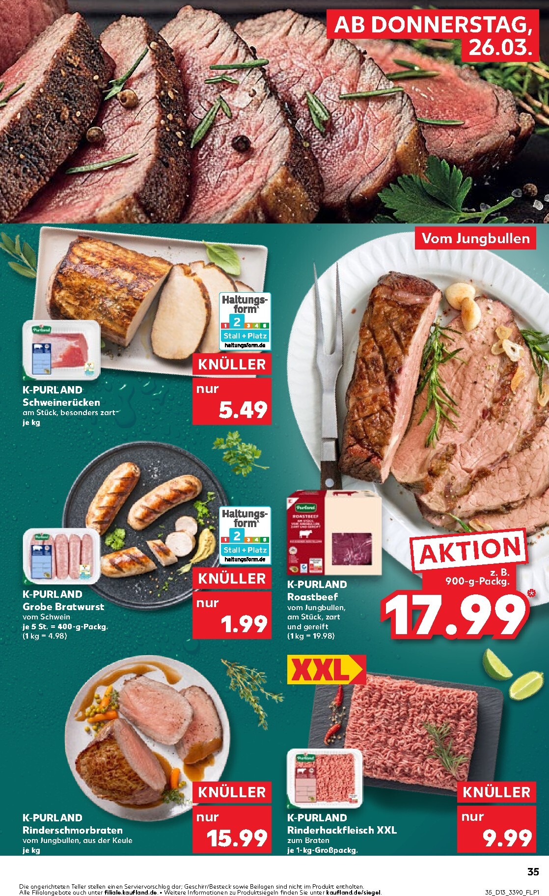 kaufland - Kaufland-Prospekt gültig vom 26.03.2026 bis 01.04.2026 - page: 35