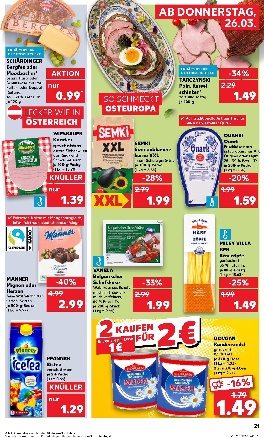 kaufland - Kaufland-Prospekt gültig vom 26.03.2026 bis 01.04.2026 - page: 21