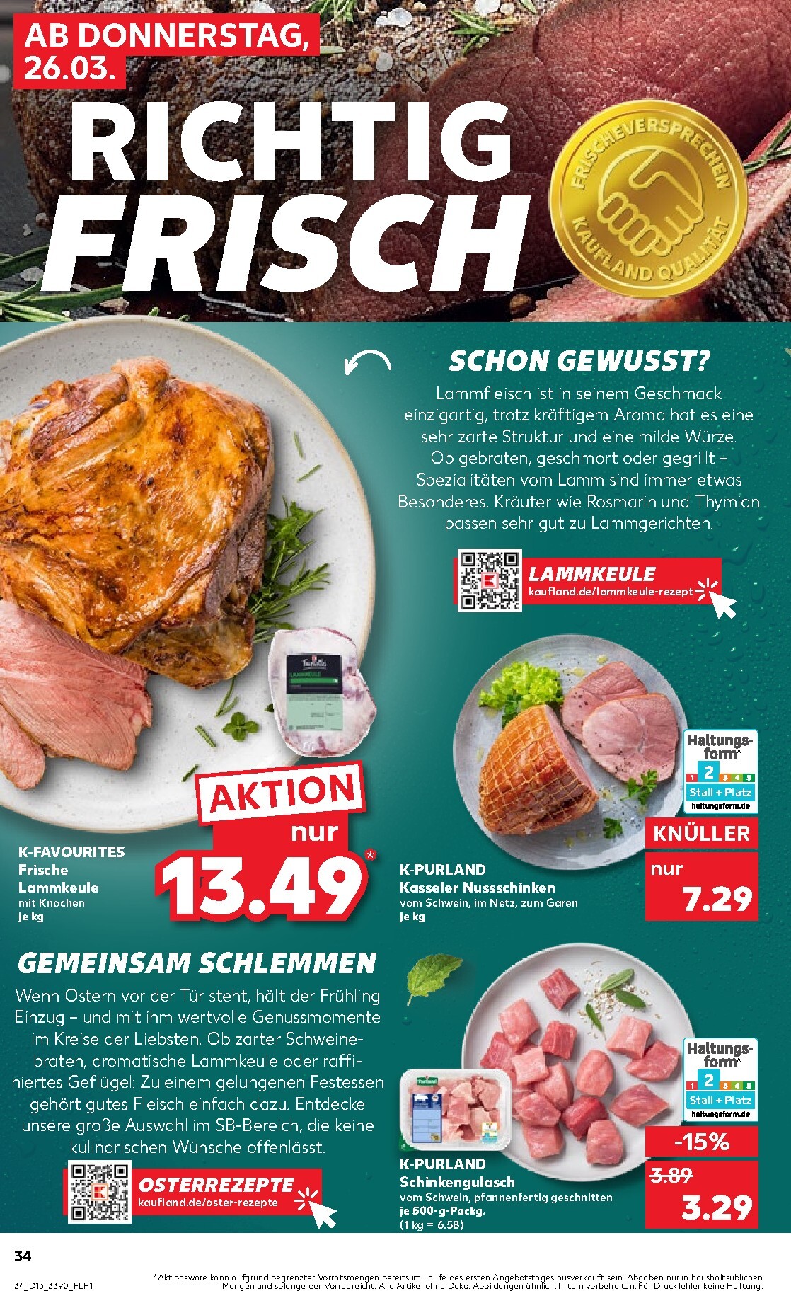 kaufland - Kaufland-Prospekt gültig vom 26.03.2026 bis 01.04.2026 - page: 34